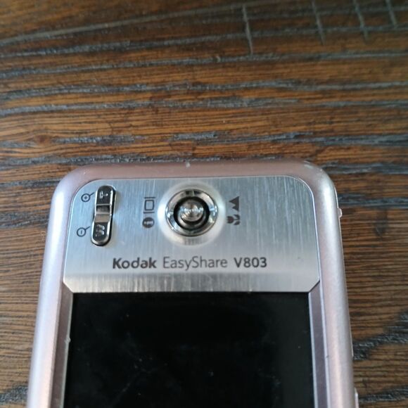 Kodak EasyShare V803 8.0MP Digital Camera Pink For Parts - Picture 4 of 7